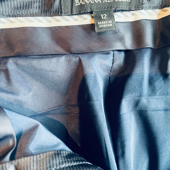 Vintage Blue printed banana republic  women’s slacks - Picture 5 of 5